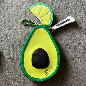 Betsy Johnson avocado wristlet